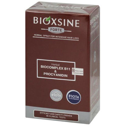 Фото Bioxsine Forte (Биоксин Форте) растительный спрей против интенсивного выпадения волос(Herbal Spray for Intensive Hair Loss) 60 мл
